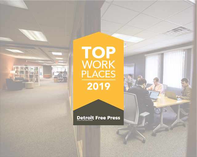 The Detroit Free Press Declares Kunz, Leigh & Associates a 2019 Top Workplace